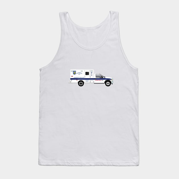 Albuquerque Ambulance Service, Albuquerque NM Tank Top by BassFishin